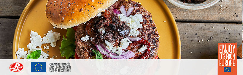 Goûtez à l'excellence en Europe avec ce burger grec